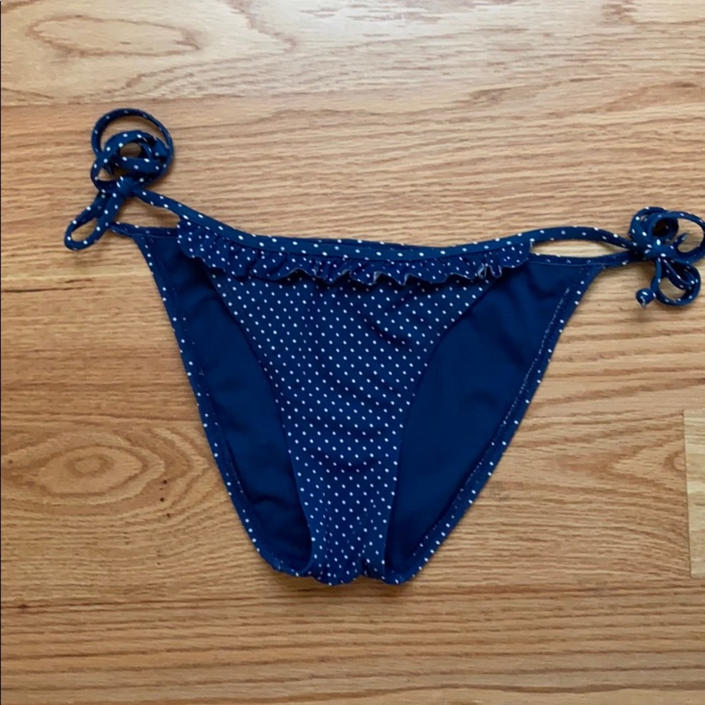 Polka dot bikini bottom